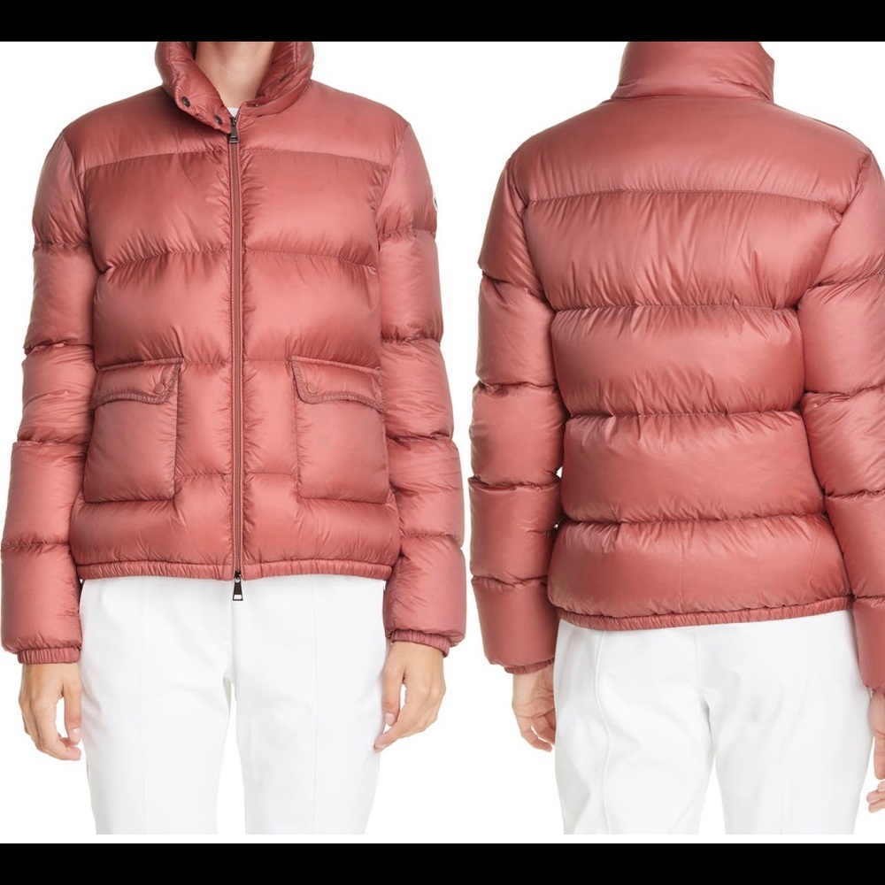 Moncler Lannic water resistant lightweight down puffer jacket size 5